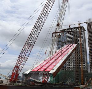 华南最深珠海横琴大厦项目顺利完成施工